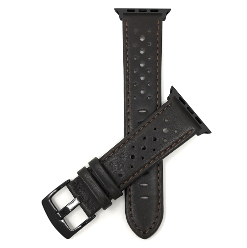 BANDINI  Extra Long (Xl) Leather Watch Strap for Apple Watch Band 46MM / 49MM / 45MM / 44MM / 42MM (Series 3), Series 11 10 9 8 7 6 5 Se, Ultra 3 2
