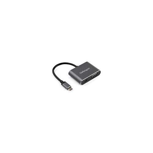 StarTech USB C Multiport Video Adapter - USB-C to 4K 60Hz Mini DisplayPort 1.2 or 1080p VGA Monitor Display