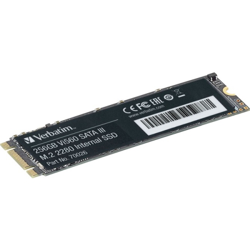 Verbatim Vi560 256 GB Solid State Drive - M.2 2280 Internal - SATA 70026