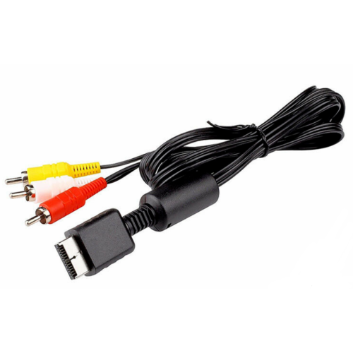 Audio Video AV Cable to RCA For SONY PlayStation PS2 and PS3- 1.8m/6FT