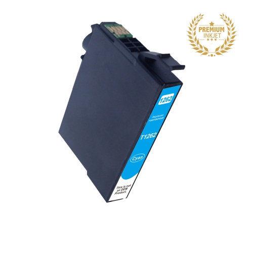 ULTRA INK  Epson T126 Compatible Inkjet- Epson Printer Workforce 435/630/633/645/840/845/3520/3530/3540/7010/7510/7520 In Cyan