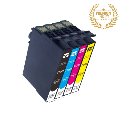 Ultra Ink™ EPSON T126 BK/M/Y/C Compatible Inkjet COMBO- Epson Printer 435/630/633/645/840/845/3520/3530/3540/7010/7510/7520