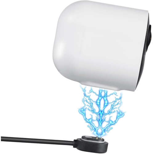 Wasserstein Solar Panel Compatible with Arlo Ultra/Ultra 2, Arlo Pro 3/Pro 4 and Arlo Floodlight ONLY with 13.1ft Cable