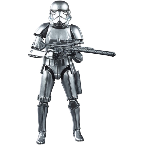 Star Wars The Black Series 6 Inch Action Figure Exclusive - Carbonized Stormtrooper