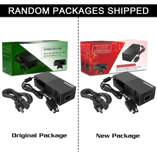 Bloc d’alimentation de remplacement pour Xbox One, Ukrainien [version mise à jour] Bloc d’alimentation c.a. de remplacement pour Xbox One pour