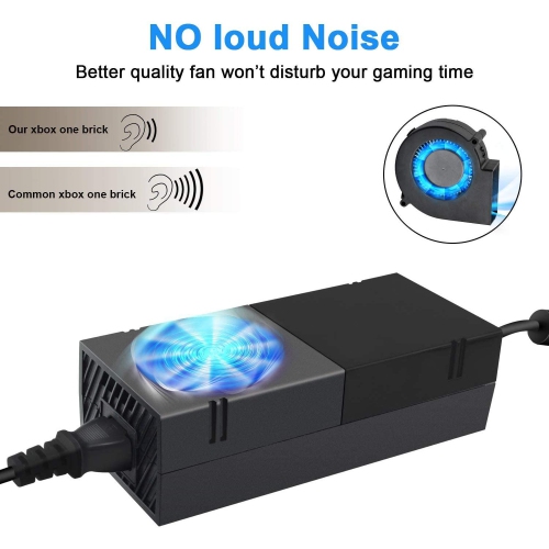 Bloc d’alimentation de remplacement pour Xbox One, Ukrainien [version mise à jour] Bloc d’alimentation c.a. de remplacement pour Xbox One pour