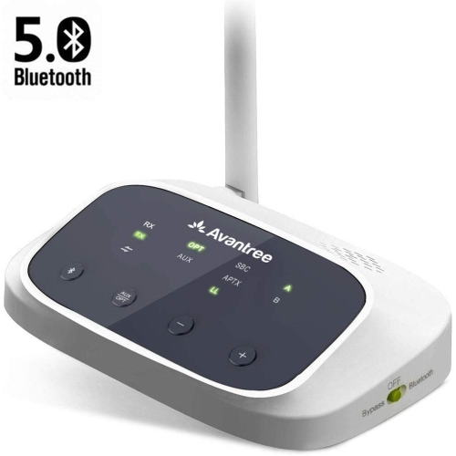 Avantree Oasis (New Version) Bluetooth 5.0 Transmitter ...