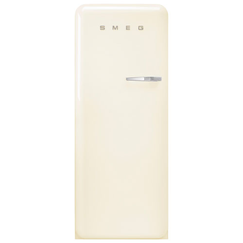 Smeg 50's 24" 9.2 Cu. Ft. All-Fridge Refrigerator - Cream