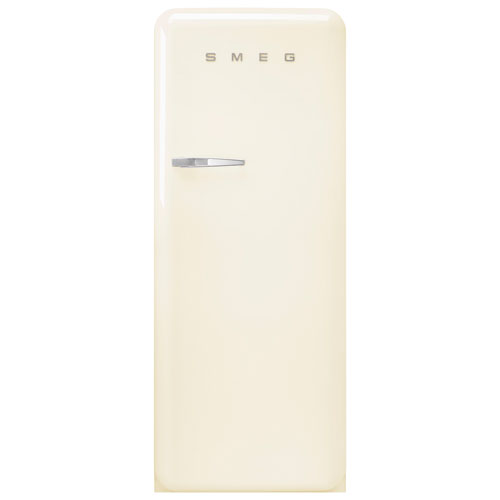 Smeg 50's 24" 9.2 Cu. Ft. All-Fridge Refrigerator - Cream