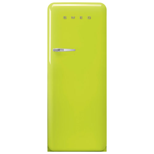 Smeg 50's 24" 9.2 Cu. Ft. All-Fridge Refrigerator - Lime