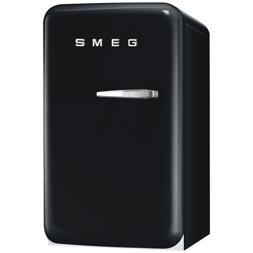 Smeg 50's 1.2 Cu. Ft. Freestanding Bar Fridge - Black