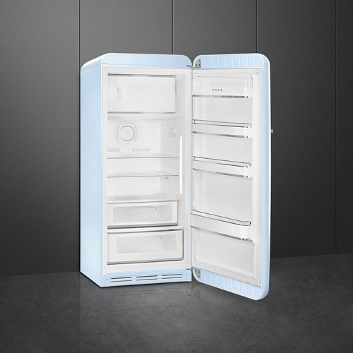 Smeg 50's 24" 9.2 Cu. Ft. All-Fridge Refrigerator - Pastel Blue