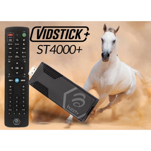 BUZZTV  Vidstick+ 4K Android Stick Buzz Tv Vid Stick + Plus (4GB/32GB)