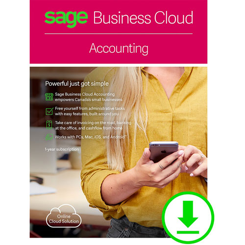 Sage Business Cloud Accounting (PC/Mac) - 1 Year - Digital ...