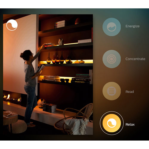 Bande lumineuse intelligente à DEL Hue LightStrip Plus V4 de 2 m de Philips