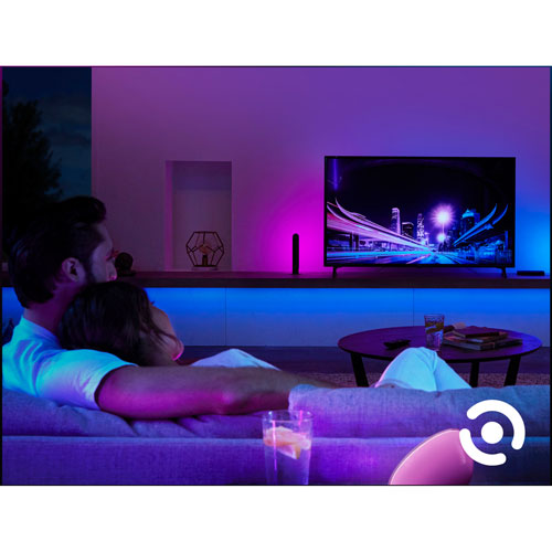 Bande lumineuse intelligente à DEL Hue LightStrip Plus V4 de 2 m de Philips