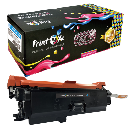 Kit compatible PRINTOXE® 507X pour HP CE400X CE401 A CE402 A CE403 A 4 cartouches de toner pour LaserJet Enterprise 500 couleur M551
