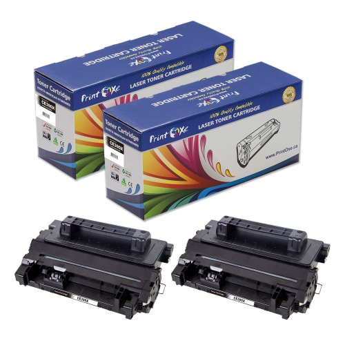 PrintOxe® CE390X 2 Compatible 90X High Yield Version of CF390A / 90A Yields 24,000 Pages for HP LaserJet Enterprise and MFP