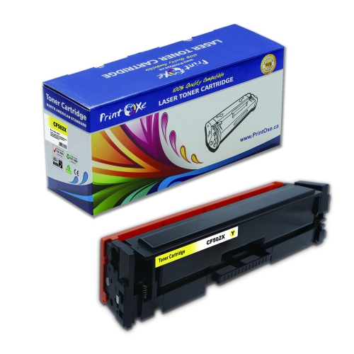 PRINTOXE® 202X Compatible with HP - Set plus Black High Yield of 202A of 5 Toner Cartridges for CF500X CF501X CF502X CF503X