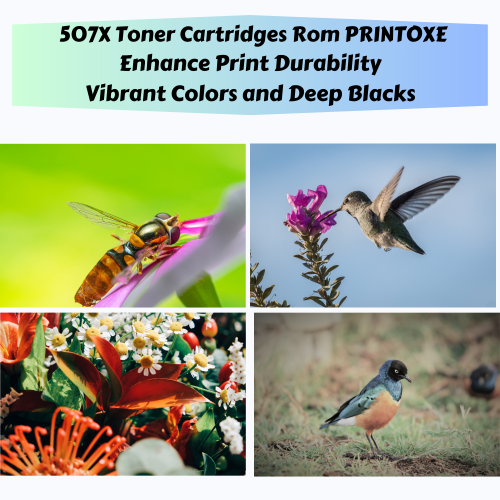 PRINTOXE® CE400X BLACK Compatible for HP 507X High Yield of CE400A Toner Cartridge for Laserjet Enterprise 500 M551 M575 Series