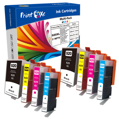 thumbnail image 2 of Genuine HP 920XL Ink Cartridge 4-Pack (Black, Cyan, Magenta, Yellow) For OfficeJet Printers 2 of 3
