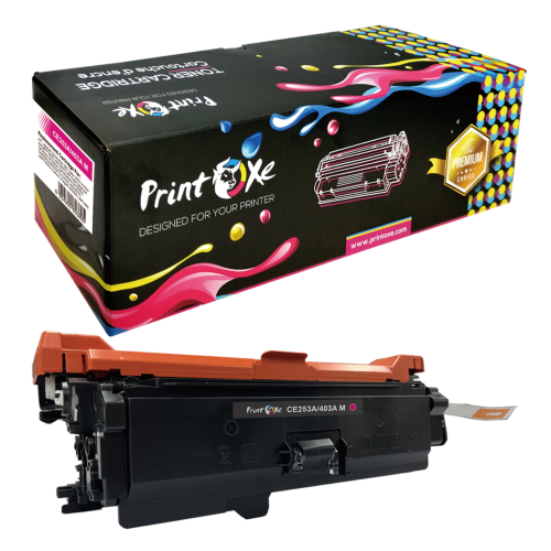PRINTOXE® CE403A Magenta Compatible for HP 507X / 507A Toner Cartridge for Laserjet Enterprise 500 M551 M575 Series