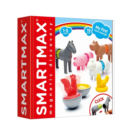 SMART GAMES - SMARTMAX- MY FIRST FARM ANIMALS