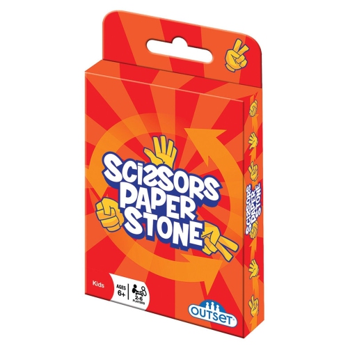 OUTSET MEDIA  Scissors Paper Stone Card Game