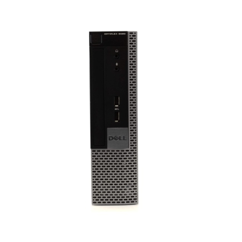 Dell OptiPlex 9020 Ultra Small Form Factor Desktop - Intel Core i5, 4GB Memory, 240GB SSD, Win 10 Pro + 19" Monitor by DELL - Refurbished condition - Image 2