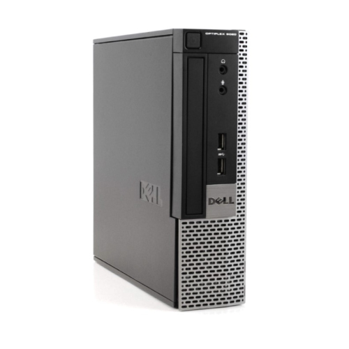 Dell OptiPlex 9020 Ultra Small Form Factor Desktop - Intel Core i5, 4GB Memory, 240GB SSD, Win 10 Pro + 19" Monitor by DELL - Refurbished condition - Image 4