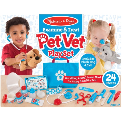 Pet Vet Play Set - Examine & Treat