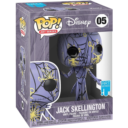 Pop Art Series Disney 3.75 Inch Action Figure - Jack Skellington #05