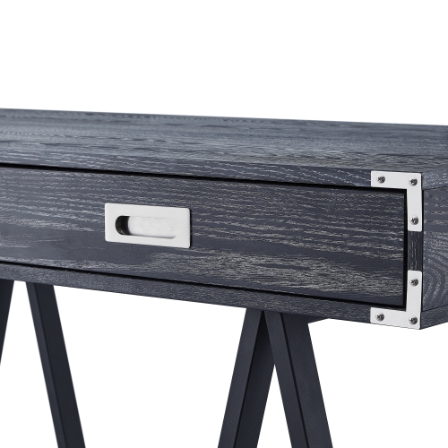 Inspired Home Fabian Writing Desk, Black