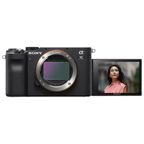 Sony Alpha 7C Full-Frame Mirrorless Camera - Black