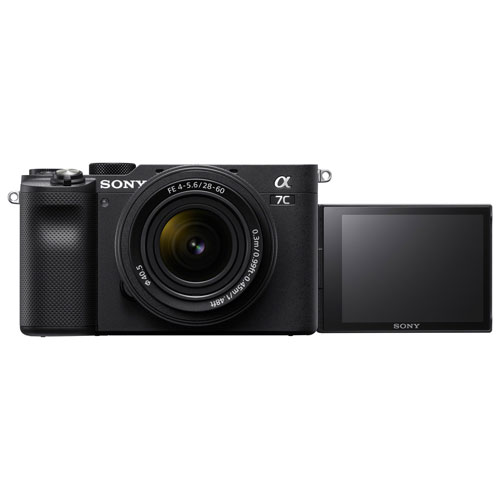 Sony Alpha 7C Full-Frame Mirrorless Camera with 28-60mm Lens Kit