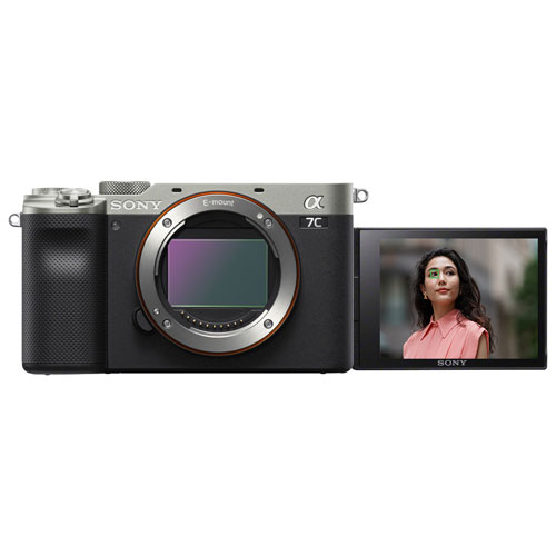 Sony Alpha 7C Full-Frame Mirrorless Camera - Silver