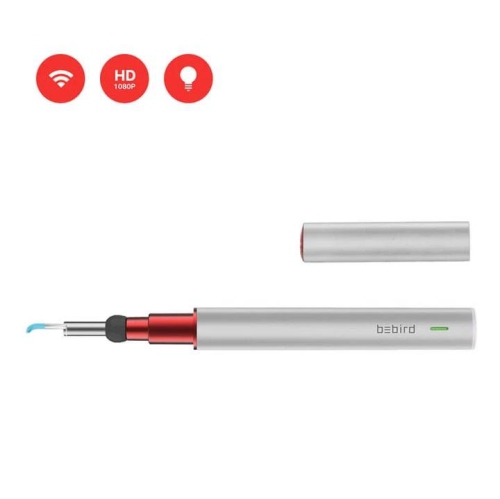 BEBIRD A2 Otoscope intelligent visible couleur argentée