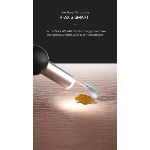 BEBIRD A2 Otoscope intelligent visible couleur argentée