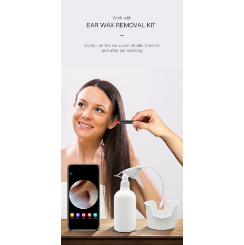 BEBIRD A2 Otoscope intelligent visible couleur argentée