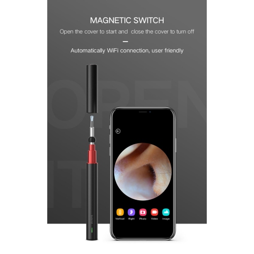 BEBIRD A2 Otoscope intelligent visible couleur argentée