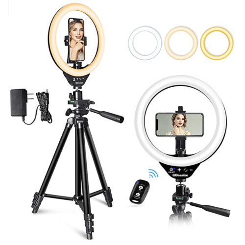 Buy Webilla 10 Inch Led Selfie Ring Light With Stand, Big Led Camera Light  With Cool Warm Mix Light, Led Circle Light Online at Best Prices in India -  JioMart.