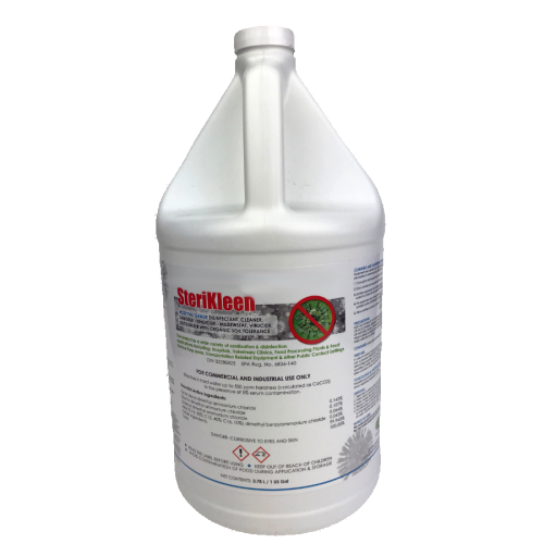 Liquide désinfectant pour les surfaces dures et virucide Sterikleen - 1 gallon