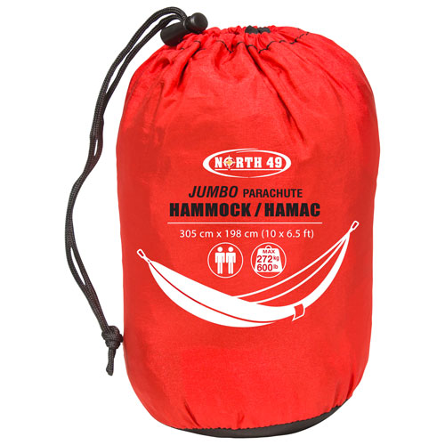 North 49 Double XL Hammock - Red/Black
