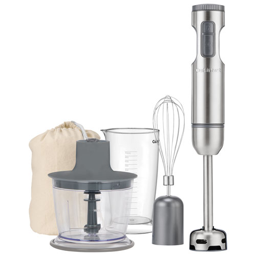 Cuisinart Smart Stick Variable Speed Immersion Blender with Chopper - Stainless Steel