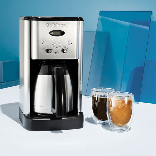 Cuisinart DCC-1400C Brew Central Thermal 10-Cup Programmable Coffeemaker Brushed Stainless