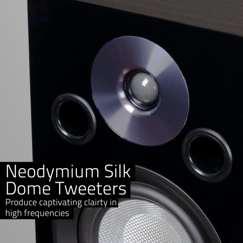 Fluance Reference High Performance 2-Way Bookshelf and Surround Speakers for a 2-Channel Stereo or Home Theater System