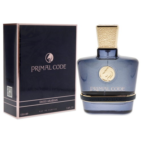 Primal Code by Swiss Arabian Eau De Parfum Spray 3.4 oz