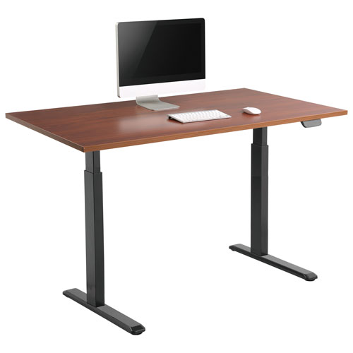 Tyger Claw 47" Height Adjustable Standing Desk - Mahogany