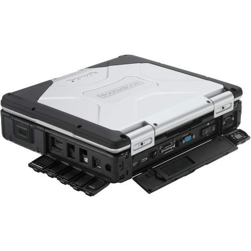 Panasonic Toughbook CF-31 MK5 Touchscreen Laptop - Intel Core i5-5300U - 16GB - 1TB SSD - Windows 10 Pro - Silver/Black by PANASONIC - Refurbished condition - Image 3
