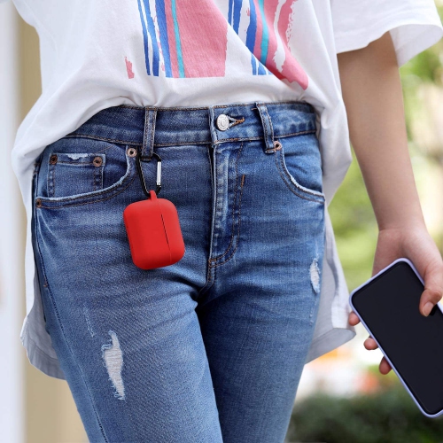 Airpod Case Premium Silicone Protective Cover Skin Compatible with AirPods PRO